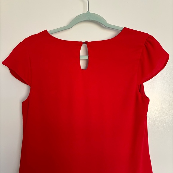 Versona Petal Sleeve Chiffon Blouse - Picture 3 of 3